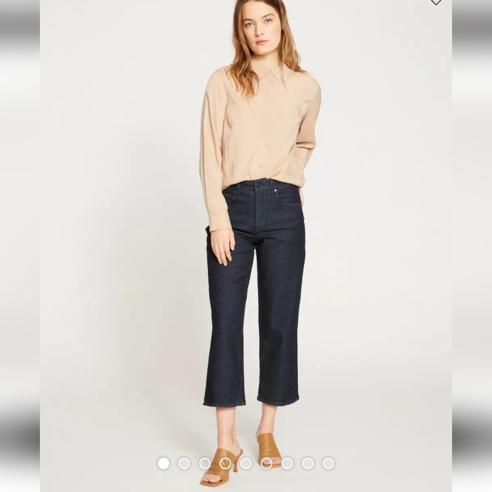 NWT Universal Standard Bae Boyfriend Crop Jean